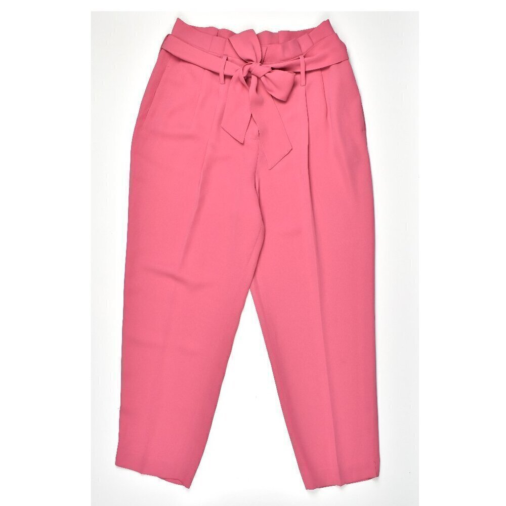 Boden Melina Paperbag Tie Waist Poppy Pants - 8